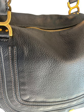 Chloe Bag, Black Leather Large Marcie Shoulder Bag
