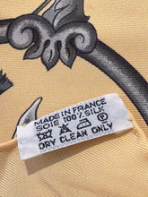 Hermès 1993 Les Chevaux des Moghols Silk Scarf