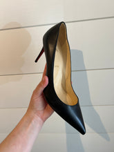 Christian Louboutin Shoes, Black Leather 85mm Kate Pumps (size 40)