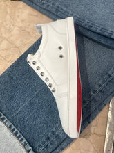 Christian Louboutin Shoes, White Fique A Vontade Sneakers (size 39)