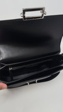 Saint Laurent Bag, Black Leather Femoir Small Shoulder Bag