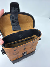 MCM Bag, Cognac Leather Small Aren Crossbody Bag