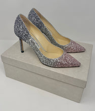 Jimmy Choo Shoes, Romy Glitter-Embellished Pumps (size 38)