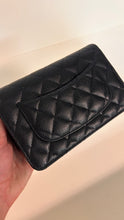 Chanel Bag, 2025 Black Caviar Leather Wallet on Chain Crossbody