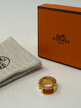 Hermés Orange Olympe Ear Cuff