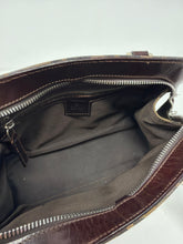 Fendi FF Monogram Zucca Canvas East/West Top Handle Bag