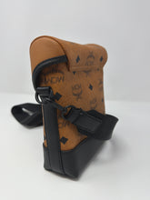 MCM Bag, Cognac Leather Small Aren Crossbody Bag