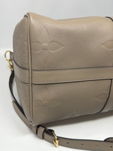 Louis Vuitton Bag, Tourterelle Empreinte Monogram Giant Keepall Bandouliere 45