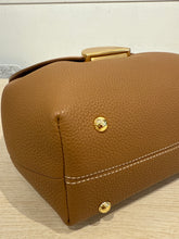 Polene Camel Leather Numéro Un Mini Crossbody