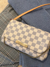 Louis Vuitton Bag, Damier Azur Canvas Favorite PM Crossbody
