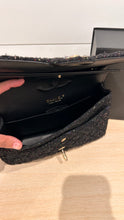 Chanel Bag, Black Sequin & Tweed Medium Double Flap Bag
