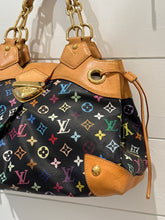 Louis Vuitton Bag, 2007 Black Monogram Multicolor Takashi Murakami Ursula Tote