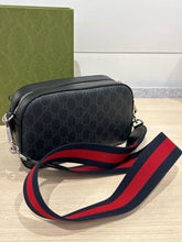 Gucci Bag, GG Supreme Monogram Web Shoulder Bag