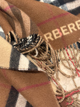 Burberry Check Wool-Cashmere Cape