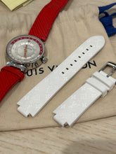 Louis Vuitton Bag, Red & White Tambour GMT Watch
