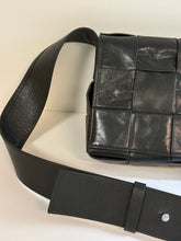 Bottega Veneta Bag, Dark Olive Calfskin Intrecciato Stretch Cassette Crossbody