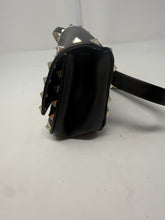 Valentino Bag, Black Leather Rockstud Belt Bag