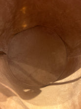 Celine Bag, Saddle Brown Smooth Calfskin Bucket 16 Bag