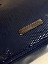 Burberry Bag, Blue Mini Patent Leather Pouchette