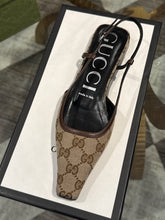 Gucci Shoes, GG Canvas Slingback Ballet Flats (size 36.5)