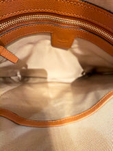 MCM Bag, Cognac Leather Klara Crossbody Pouch