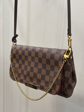 Louis Vuitton Bag, Damier Ebène Canvas Favorite MM Crossbody
