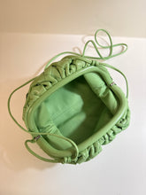 Bottega Veneta Bag, Pistachio Nappa Intrecciato ‘The Mini Pouch’ Crossbody