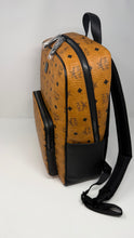 MCM Bag, Cognac Leather Aren Medium Backpack