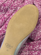 Chloé Shoes, Marcie Silver Ballerina Metallic Flats (size 40)