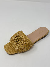 Gucci Shoes, Raffia GG Sandals (size 36.5)
