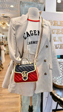 Gucci Bag, Azalea Calfskin Matelasse Diagonal Mini Torchon GG Marmont Crossbody