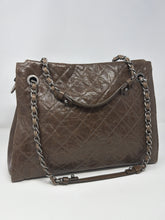 Chanel Bag, 2014 Brown Glazed Caviar CC Crave Tote