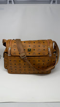 MCM Bag, Cognac Leather Large Diaper Bag