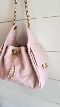 Chanel Bag, 2025 Light Pink Caviar Quilted Small Chanel 25 Handbag