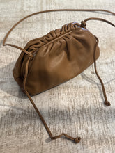 Bottega Veneta Bag, Camel Calfskin ‘The Mini’ Pouch Crossbody