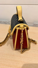 Gucci Bag, Azalea Calfskin Matelasse Diagonal Mini Torchon GG Marmont Crossbody