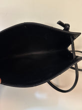 Bottega Veneta Bag, Black Lambskin Intrecciato Mini Cassette Crossbody