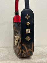 Christian Louboutin Bag, Leopard Print Mini Calfskin Carasky Bag