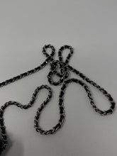 Chanel Bag, 2013 Black Caviar Leather Half Moon Wallet On Chain
