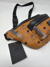 MCM Bag, Cognac Leather Fursten Small Belt Bag