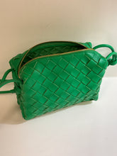 Bottega Veneta Bag, Green Loop Candy Intrecciato Leather Crossbody