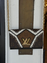 Louis Vuitton Bag, Limited Edition Brogue Reverse Monogram Twist Chain Wallet