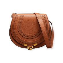 Chloe Bag, Tan Calfskin Leather Small Marcie Crossbody