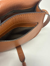 Chloé Bag, Tan Grained Calfskin Small Marcie Crossbody Bag