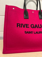 Saint Laurent Bag, Fuchsia Wool Rive Gauche Tote