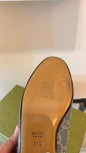 Gucci Shoes, Denim GG Princetown Mules (size 38.5)