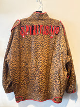 Gucci Spiritismo Embroidered Leopard-Print Leather Jacket