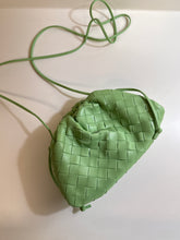 Bottega Veneta Bag, Pistachio Nappa Intrecciato ‘The Mini Pouch’ Crossbody