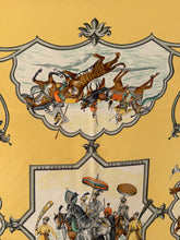 Hermès 1993 Les Chevaux des Moghols Silk Scarf