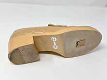 Chanel Shoes, Beige Lambskin Quilted CC Heart Loafers (size 37)